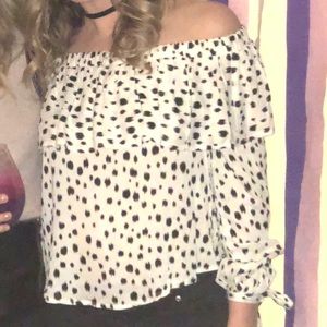 Off the shoulder top